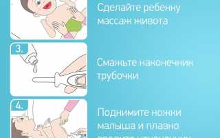 Как правильно выбрать и использовать газоотводную трубку для новорожденных