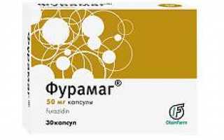 Фурамаг – инструкция по применению, отзывы и эффективность при профилактике и лечении простатита