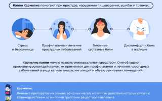 Польза и рекомендации применения Кармолиса при беременности