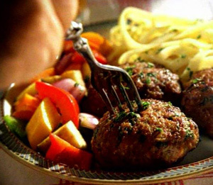 жаренная еда