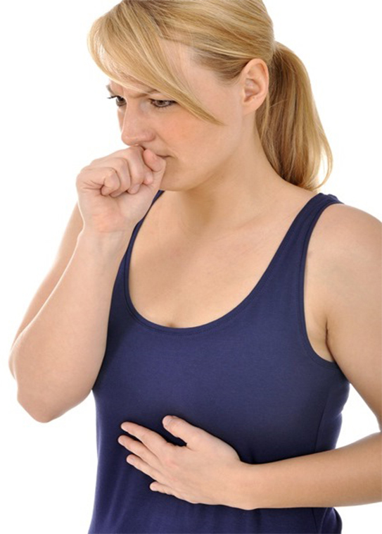 изжога у девушки