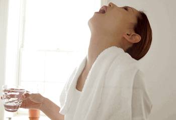 Полоскание горла