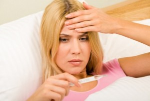 температура у девушки