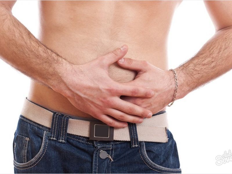 боль в животе