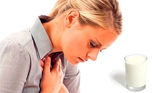 изжога в горле у девушки