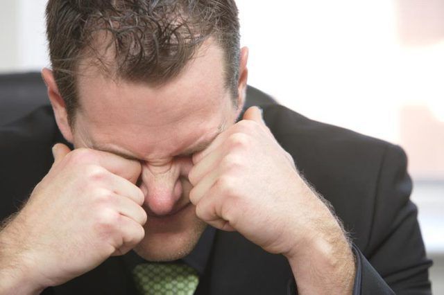 сухость глаз