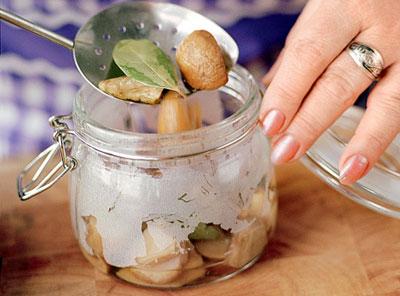 Приготовление маринованных грибов