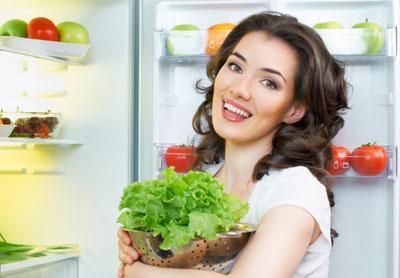 Овощи в холодильнике