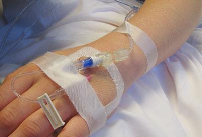 Постановка капельницы