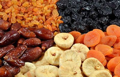 Сухофрукты для кишечника