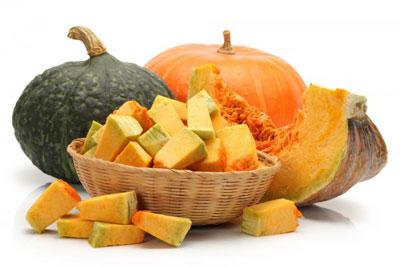 Тыква кусочками