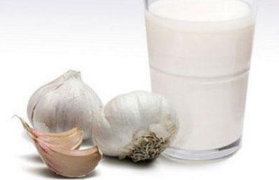Чеснок и молоко