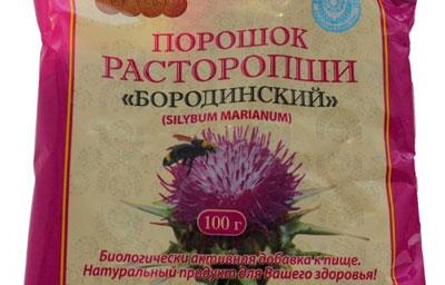 Порошок расторопши