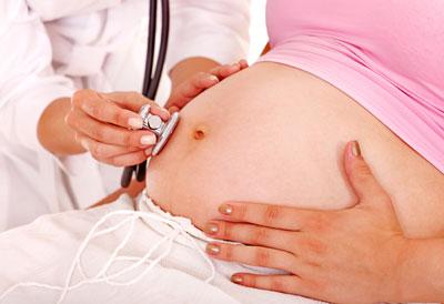 Беременная у врача