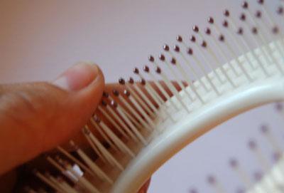 Расческа с округлыми кончиками