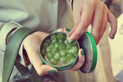 Мятные конфеты