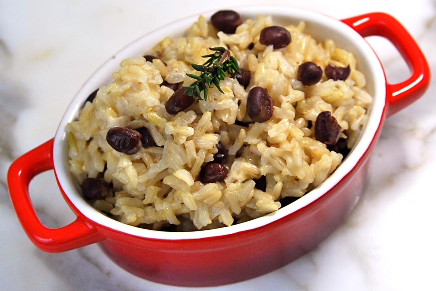 Фасоль и рис