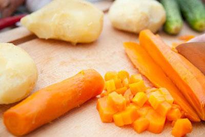 Картофель и морковь