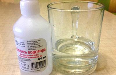 Водный раствор перекиси водорода
