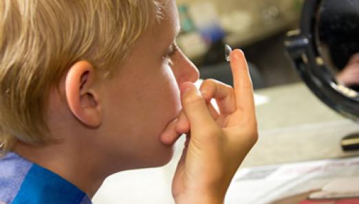 Линзы детям