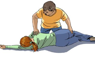 Первая помощь для пострадавшего