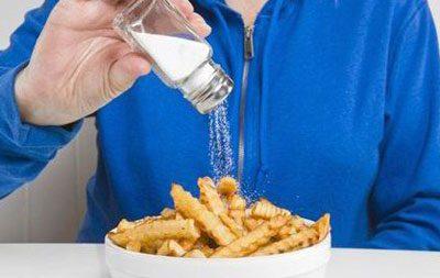 Излишнее потребление соли