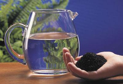 Вода и активированный уголь