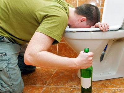 Рвота при отравлении алкоголем