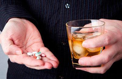 Алкоголь и таблетки