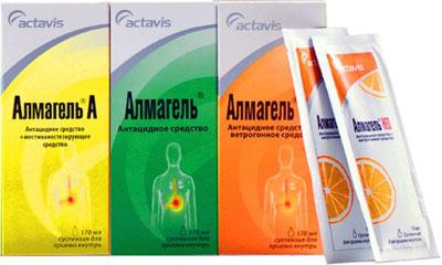Препарат альмагель