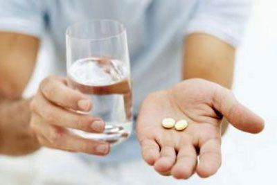 Две таблетки лекарства