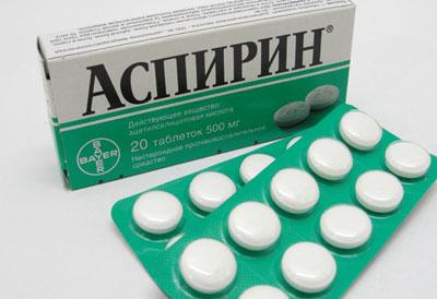 Препарат аспирин