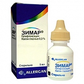капли зимар