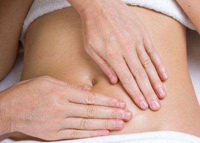 Массаж живота