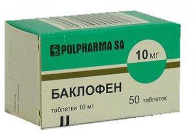 Препарат баклофен