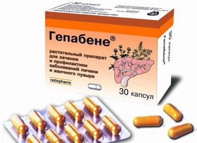 Препарат гепабене