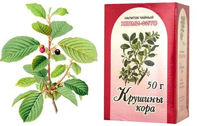 Кора крушины