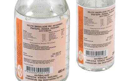 Раствор рингера