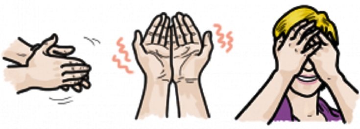 пальминг для зрения