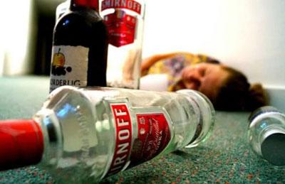 Отравление алкоголем