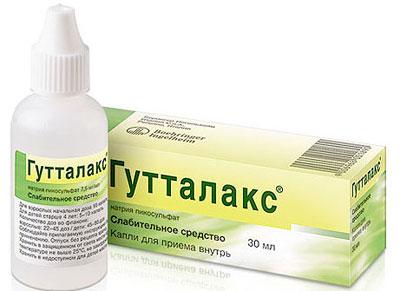 Препарат гутталакс