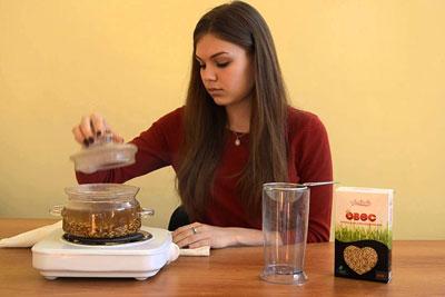 Приготовление настоя овса