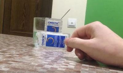 Приготовление раствора смекты