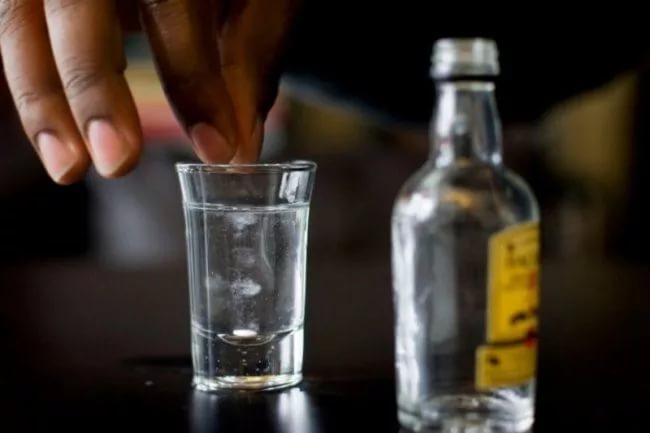 Водка с солью