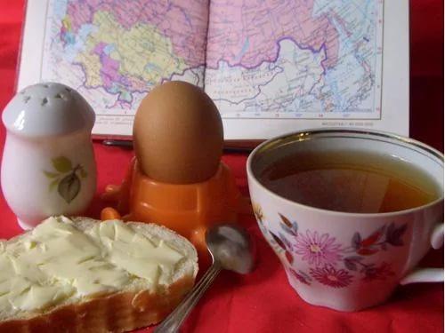 Зеленый чай с едой