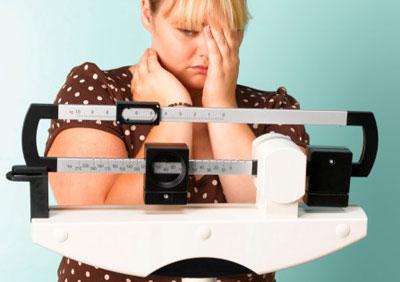 Девушка с лишним весом