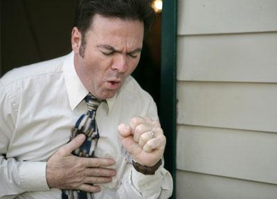 Кашель у мужчины