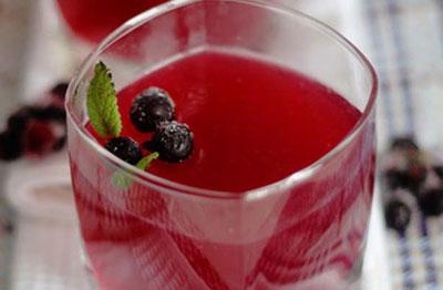 Кисель из черной смородины