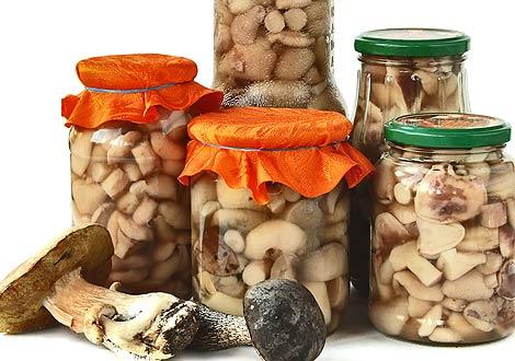 Консервированные грибы