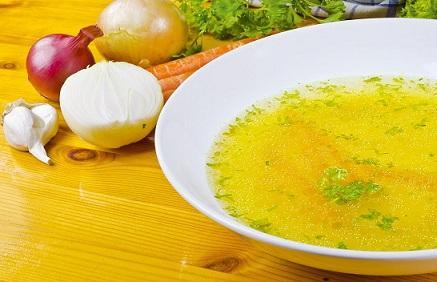 Приготовление куриного бульона